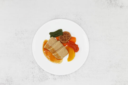 素叉燒慕絲便當 Vegan BBQ Pork Mousse Bento Box